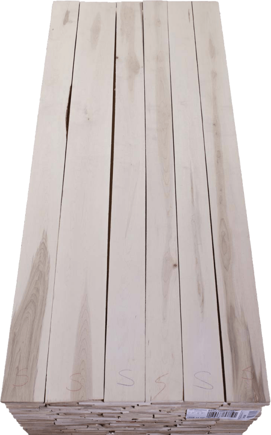 Glacial Soft Maple Superior Brown Hardwood Lumber