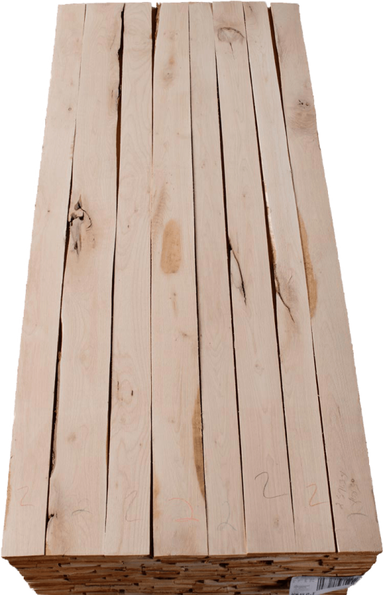 Pacific Coast Maple #2 Shop Hardwood Lumber